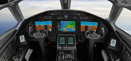 BHS Aviation, Jet-Charter: Midsize Jets - Cockpit BHS Aviation Cessna Citation Latitude
